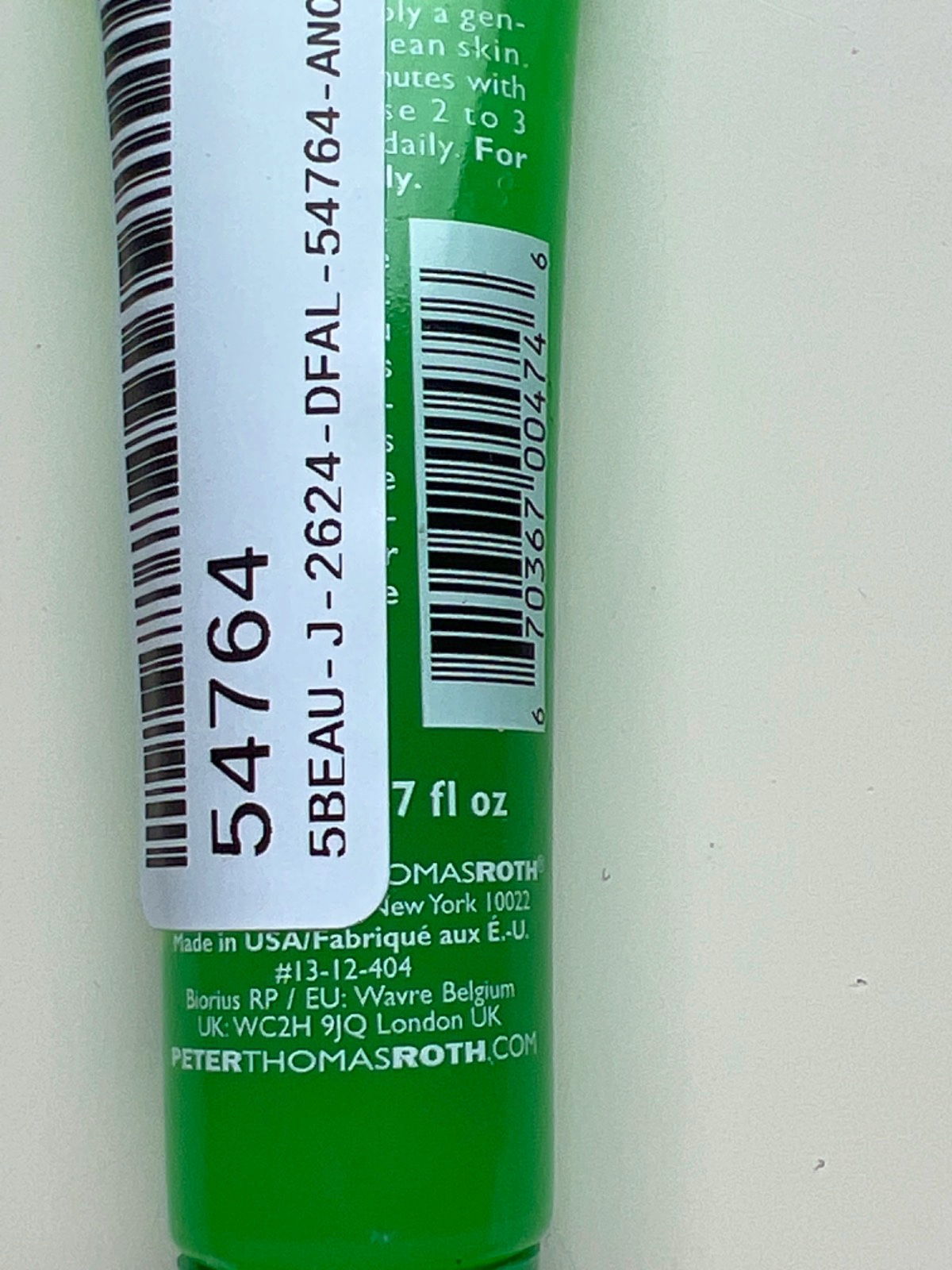 Peter Thomas Roth Cucumber Gel Mask Extreme Detox Hydrator No Shade 50 ml