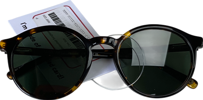 M&S Brown Round Preppy Sunglasses One Size