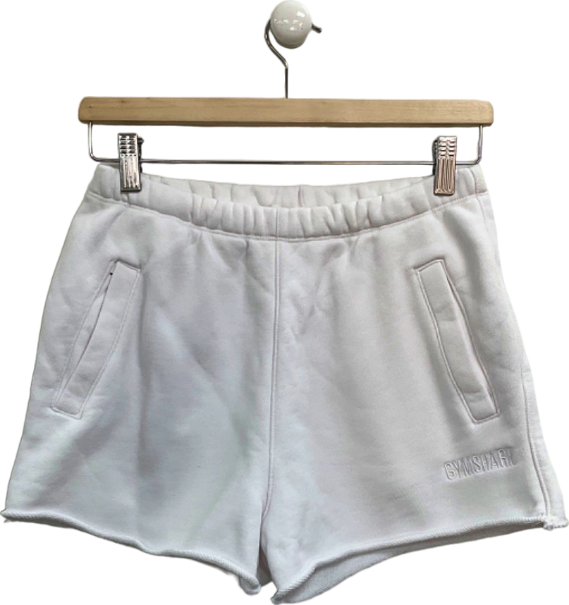 Gymshark White Shorts XS