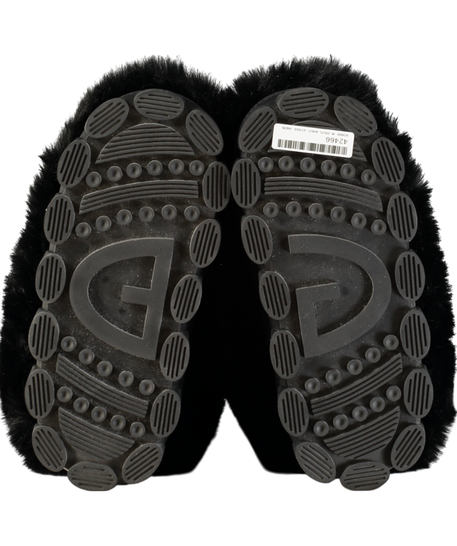 Goldbergh Black Fun Fur Snow Boots UK 4 EU 37 👠