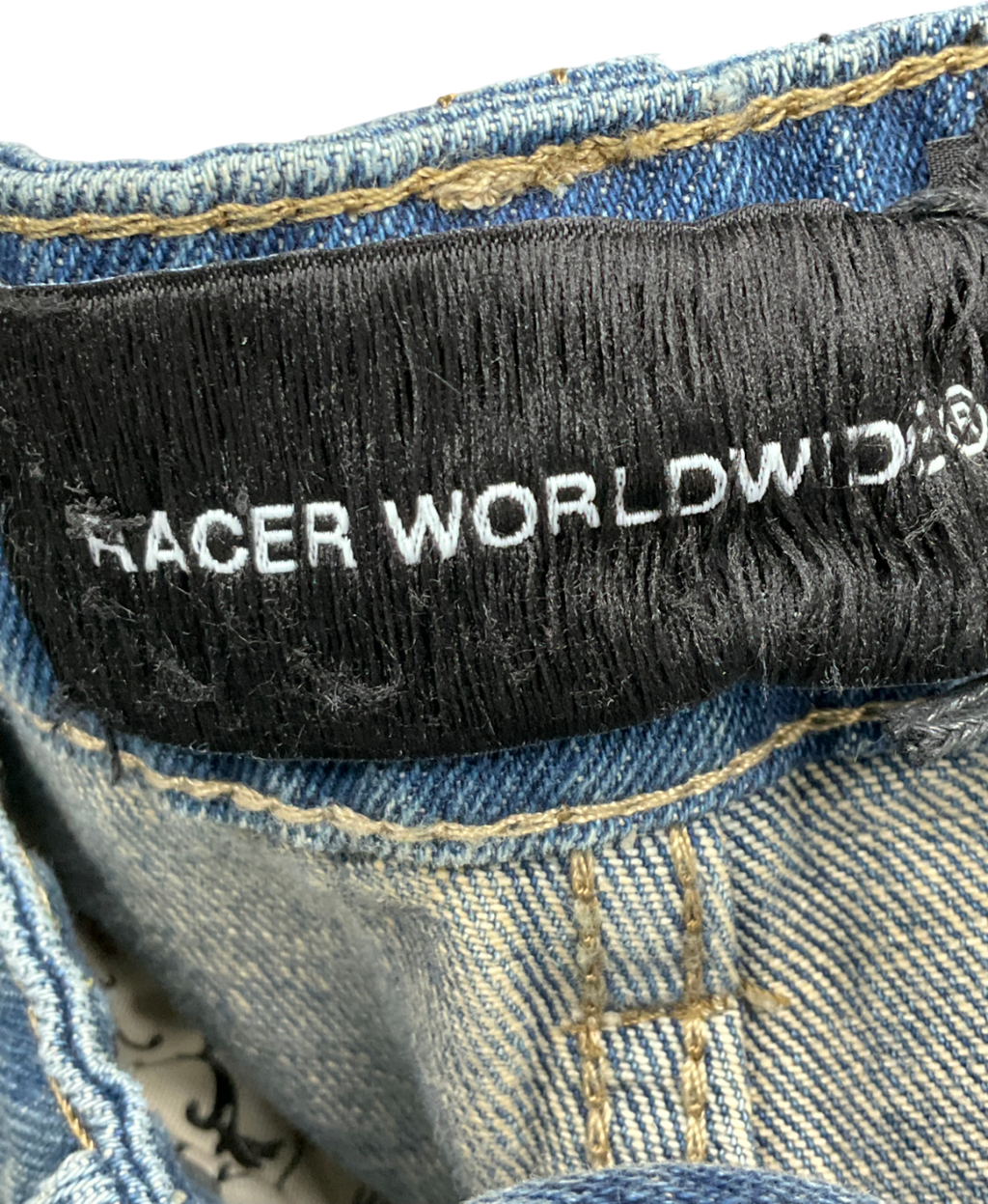Racer Worldwide Blue Super Wide Jeans W36