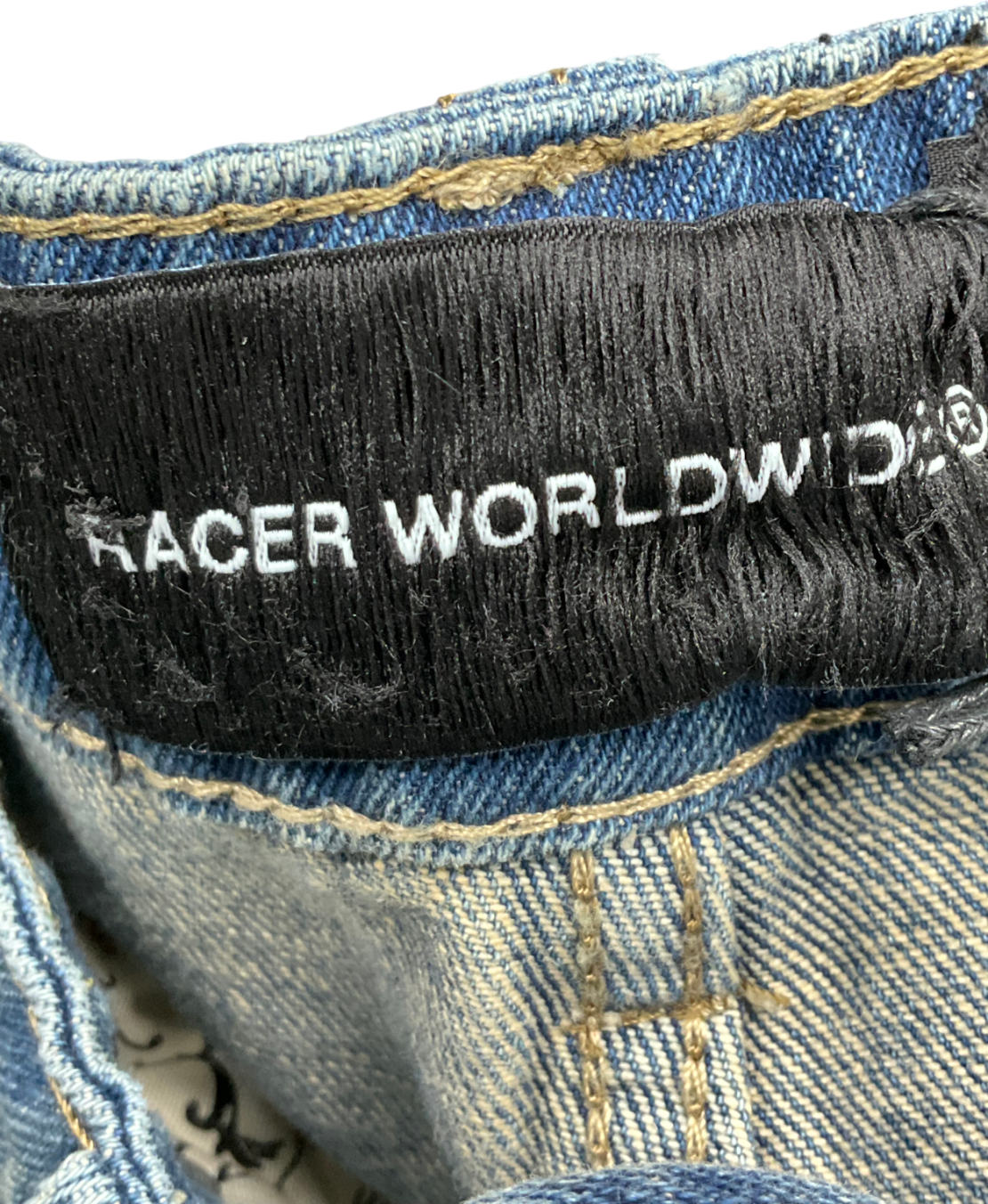 Racer Worldwide Blue Super Wide Jeans W36