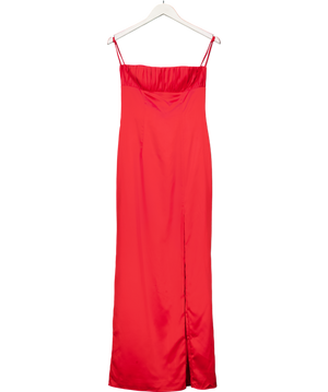 Stolen Studios Red Cha Cha Slip Dress UK S