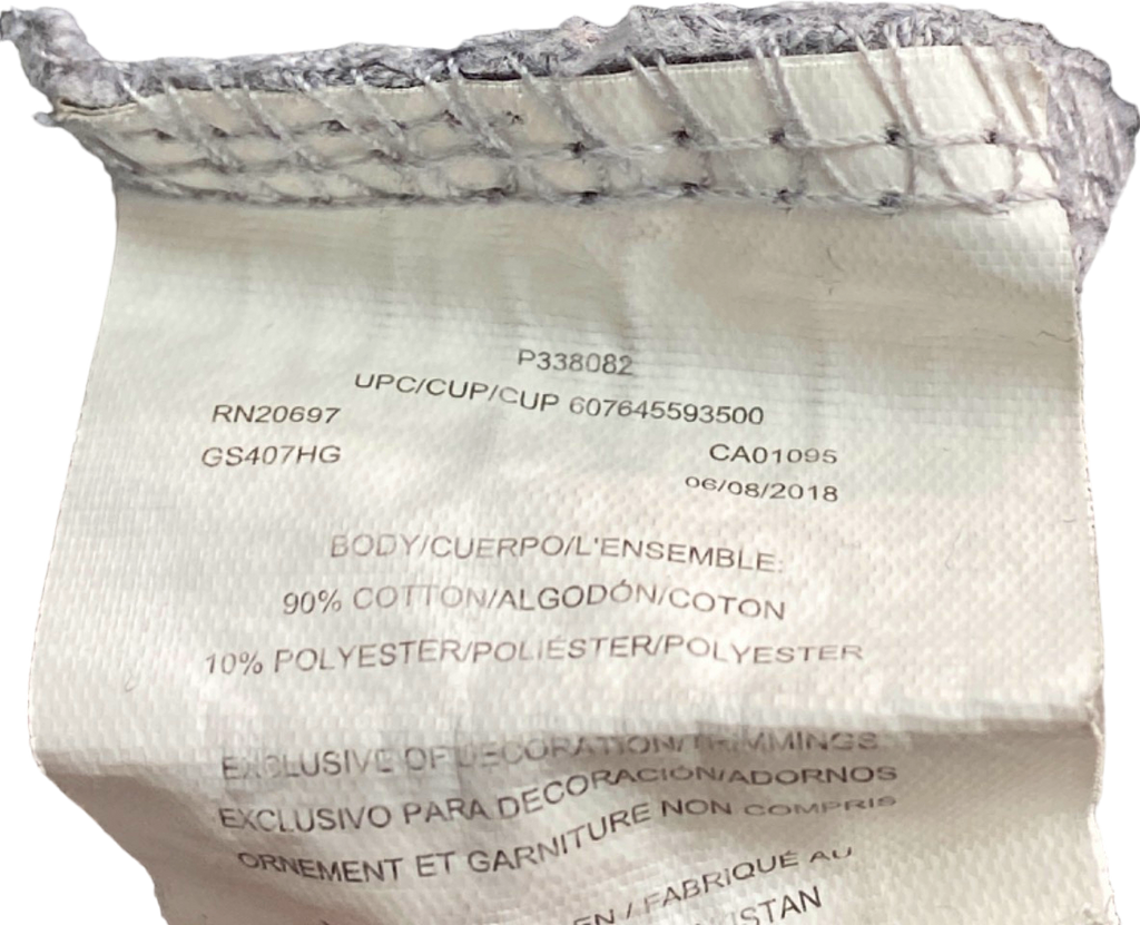 Dickies Grey Genuine Pocket T-Shirt UK XL