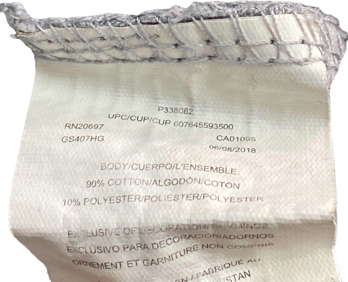 Dickies Grey Genuine Pocket T-Shirt UK XL