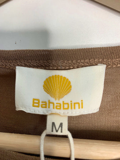 Bahabini Taupe Short Sleeved Mesh T-shirt M