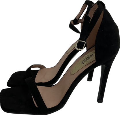 Coast Black Theonne Barely There High Stiletto Heeled Sandals UK 4 EU 37 👠