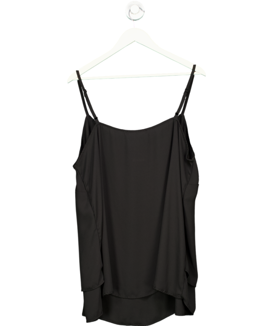 Yours Black Curve Layred Camisole UK 24