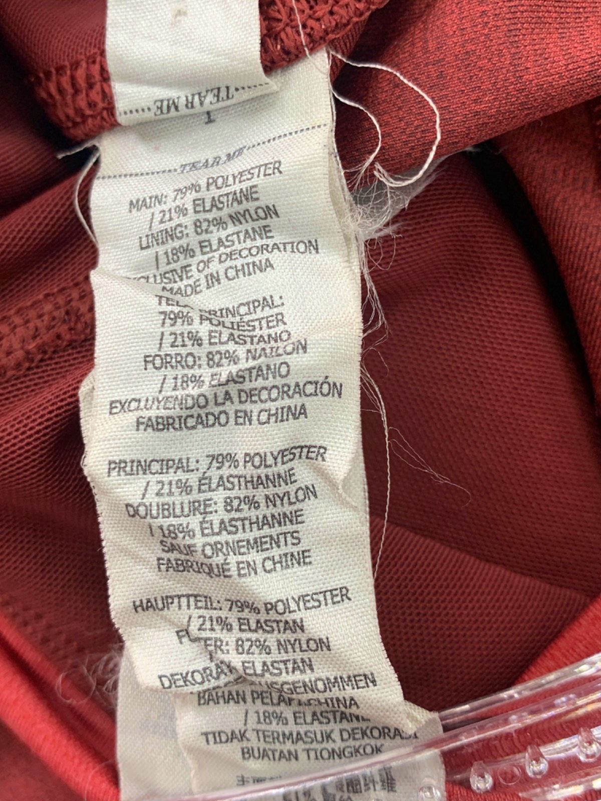 Lorna Jane Burgundy 2-piece Athletic Set UK S