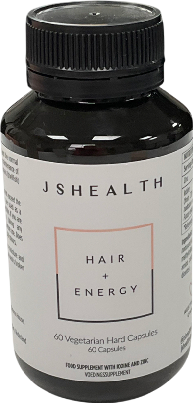 j s health Hair + Energy Formula 60 capsules