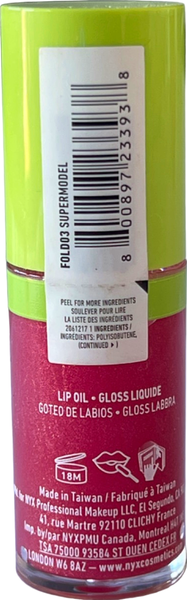 NYX Professional Makeup Fat Oil Lip Drip Foldo Supermodel 4.8ml