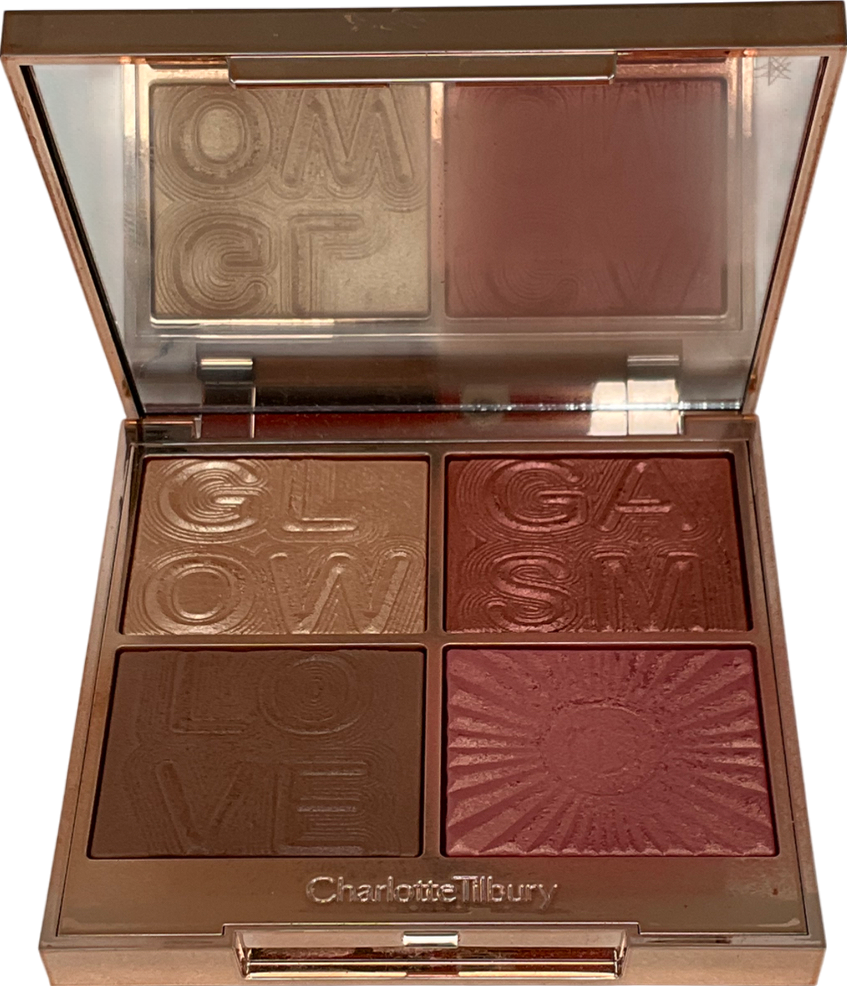 Charlotte Tilbury Glow Gasp Face Palette Glowgasm 3.8gx4
