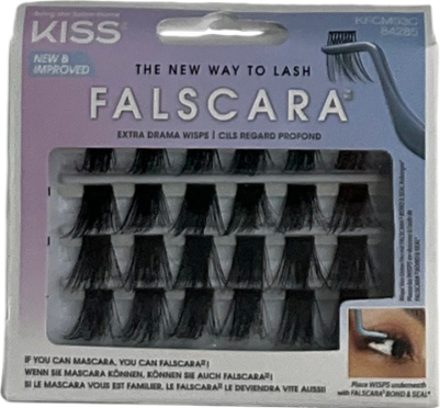 kiss Falscara Eyelashes Extra Drama Wisps 24 wisps