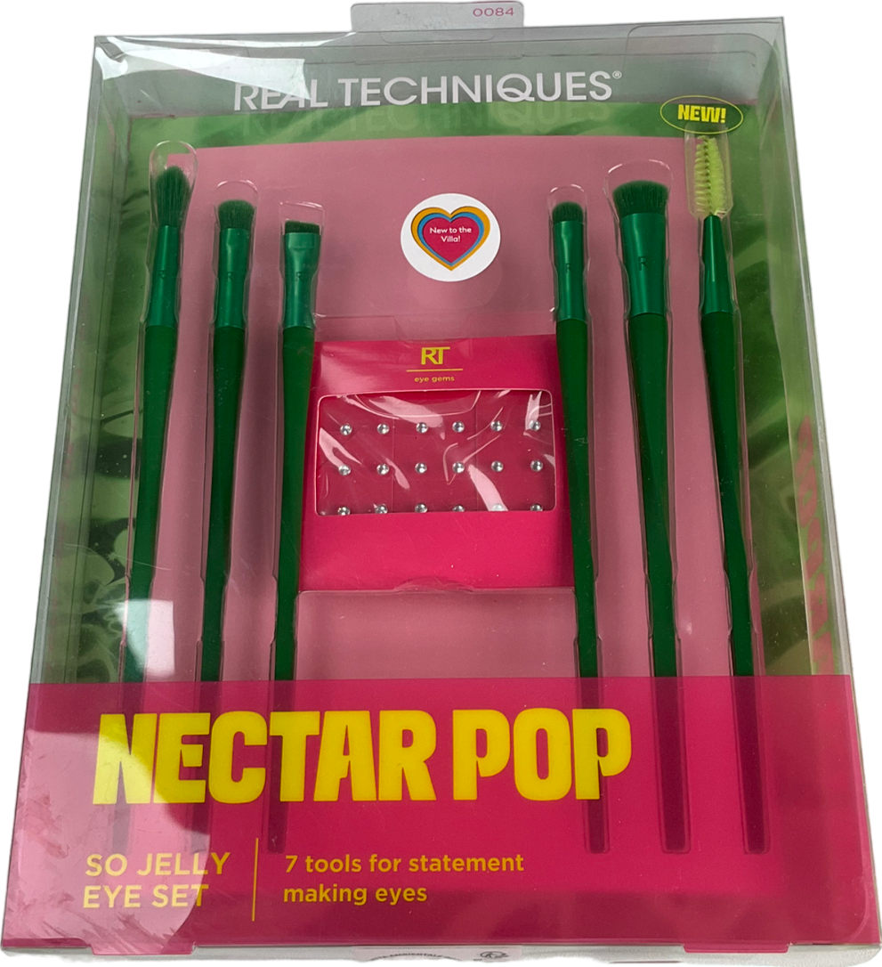 Real Techniques So Jelly Eye Makeup Brush Kit - 7 Piece Set One size