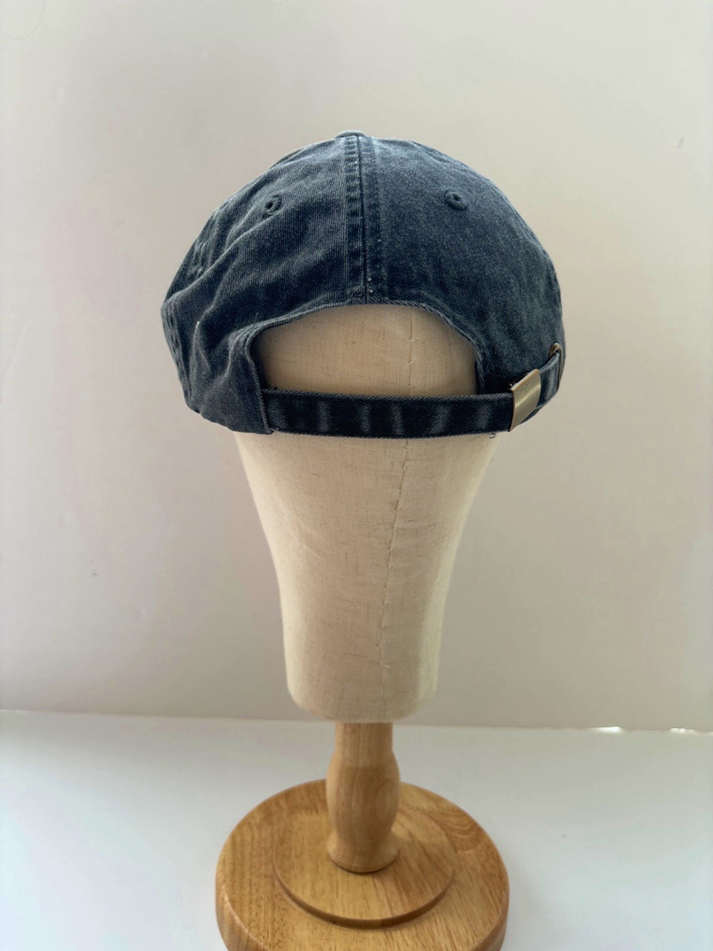 Blakely Black Denim Baseball Cap One Size