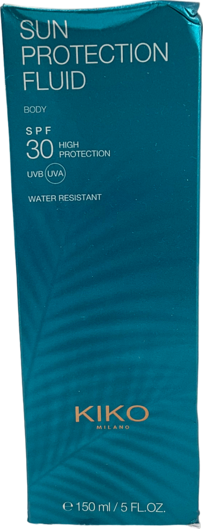 kiko Fluid Body Spf 50, Moisturising Body Sunscreen With Spf 50 And Hyaluronic Acid. 150ml