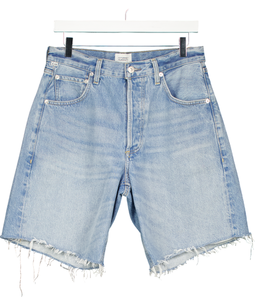 Citizens of Humanity Blue Ayla Long Vintage Short W27