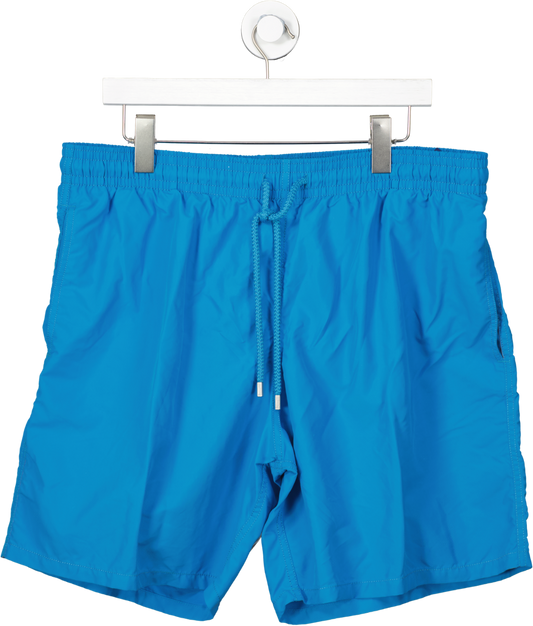 vilebrequin Solid Turquoise Blue Swim Shorts With Dustbag UK XXXL