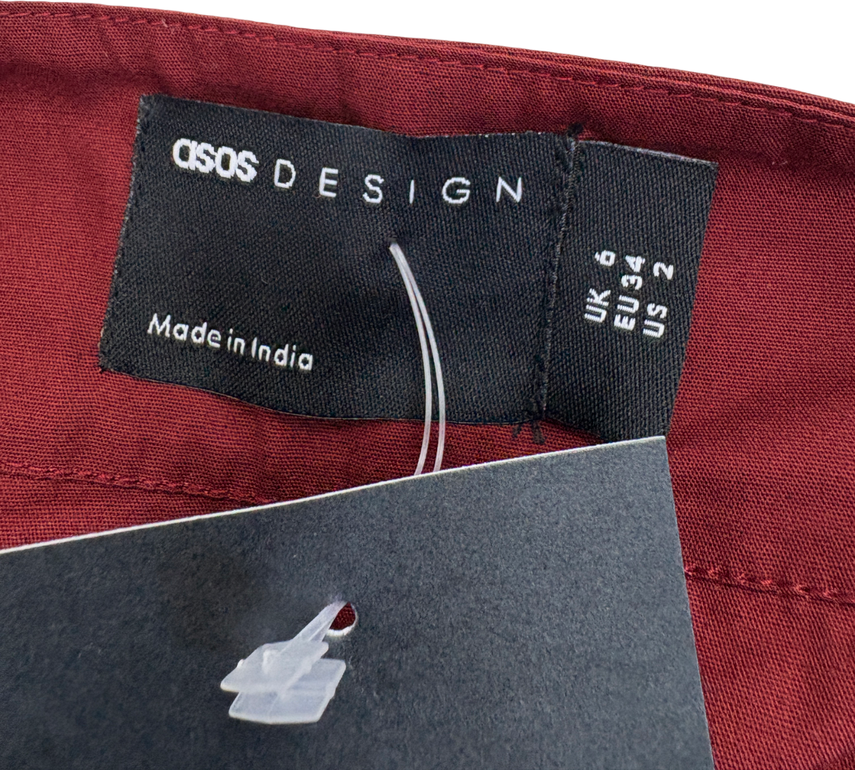 ASOS Brown Halter Neck Mini Dress UK 6