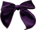 sister sister Purple Velvet Hair Clip One Size