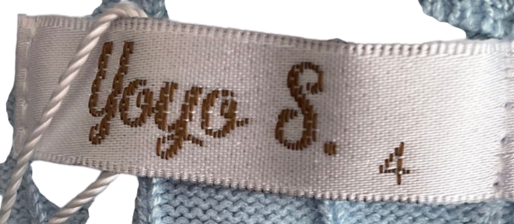 Yoyo S. Blue Knitted Short & Top Set 4 Years