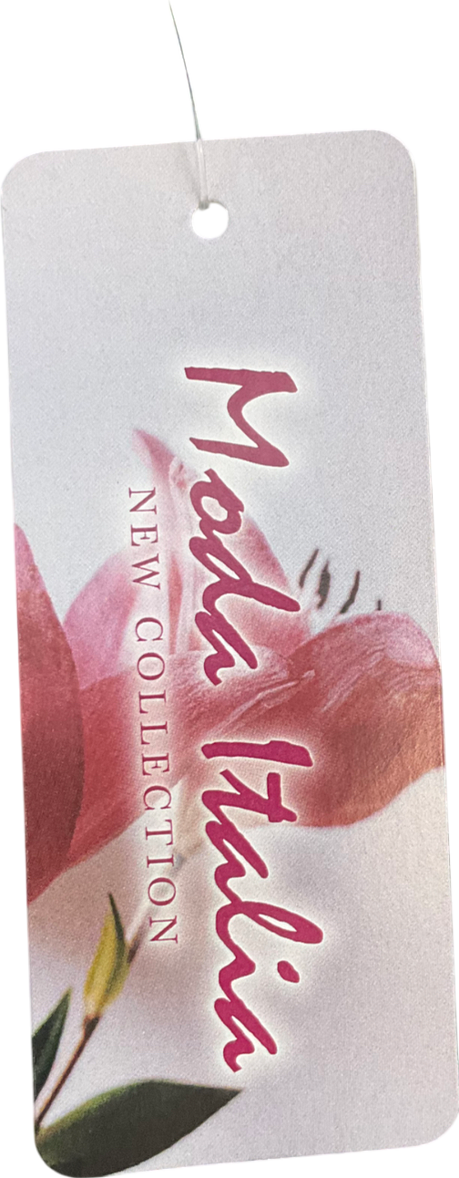 Moda Italia Black Colour Block Knitted Jumper UK M