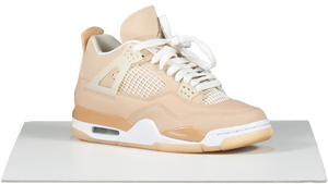 Nike Jordan 4 Retro Shimmer Trainers - Nude  UK 4 EU 37