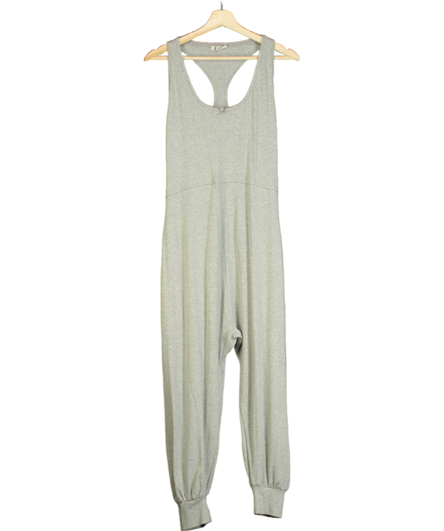 Free People Grey Intimately Downtime Romper UK S