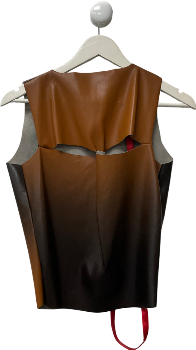 coucoo Brown Karakoram Top - Caramel Marble UK XL