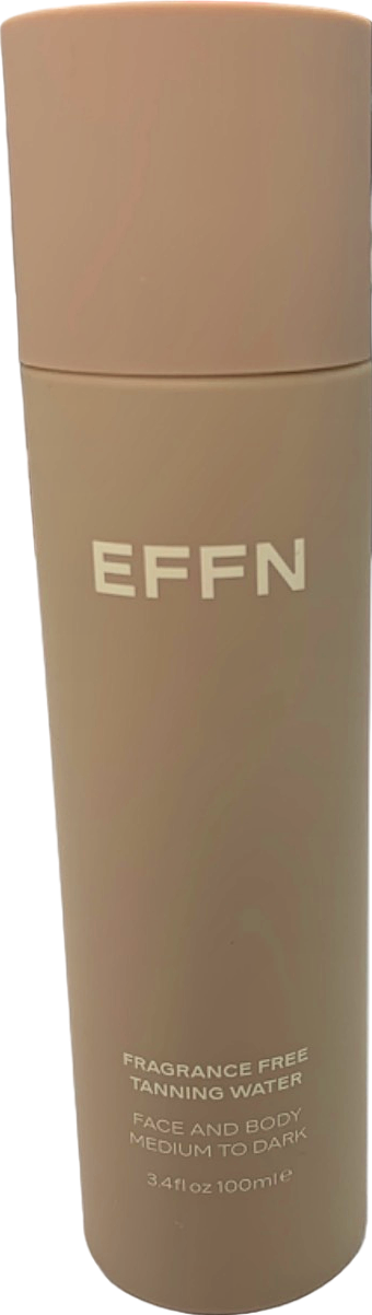 EFFN Fragrance Free Tanning Water Medium To Dark 3.4 fl oz/100 ml