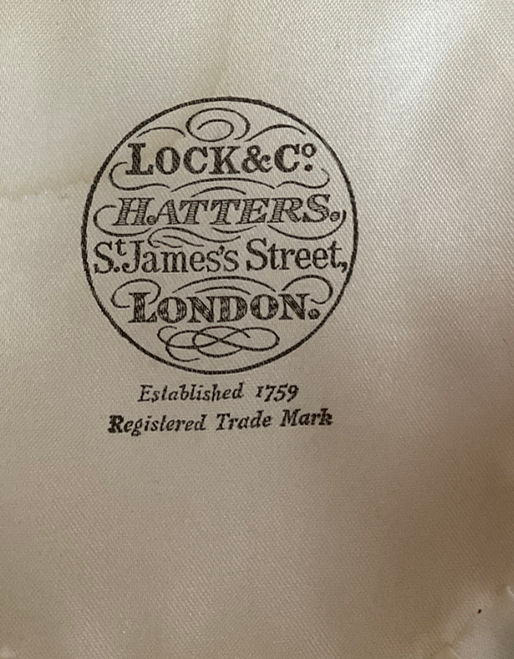 lock & c° hatters Black Town Coke Bowler Hat 56cm