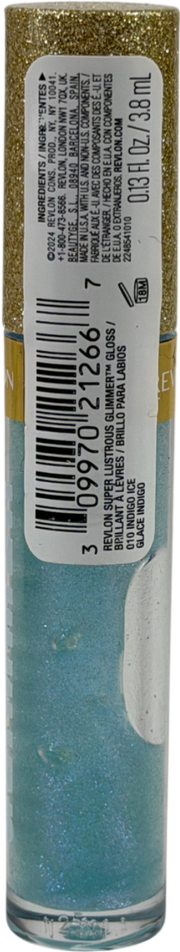 Revlon Super Lustrous Glimmer Gloss 10 Indigo Ice 3.8ml