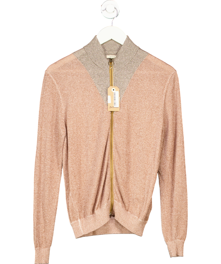 Bellerose Metallic Dilar Sparkle Zip Through Top UK XS/S