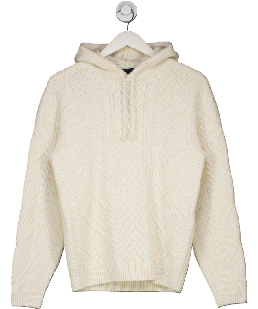 paul & shark Cream Milan Knitted Woollen Sweater UK S