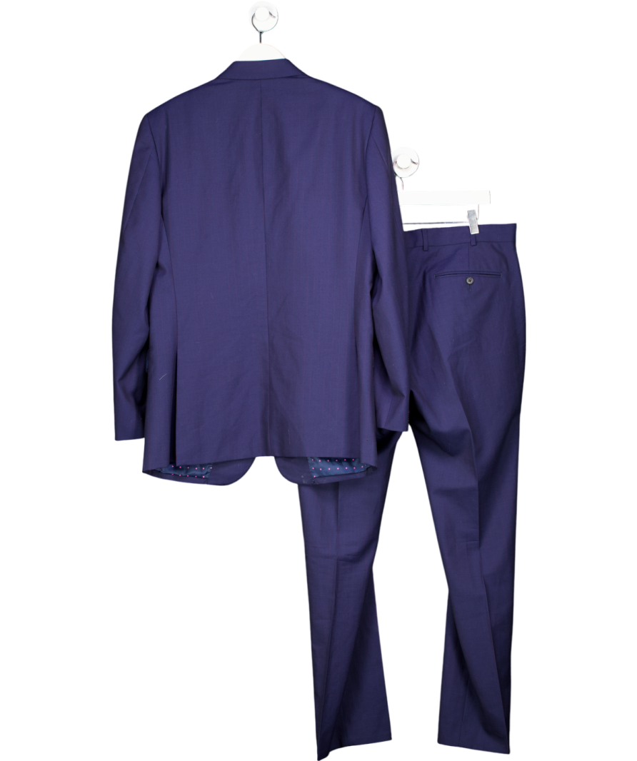 Charles Tywhitt Blue Cotton Stretch Jacket And Ultimate Chinos UK 40" CHEST