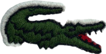 Lacoste White Classic Fit Hoodie UK M