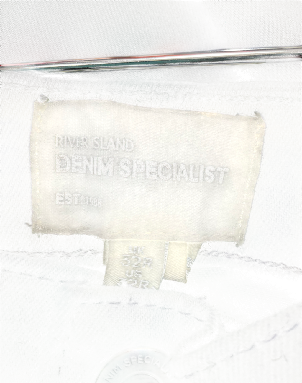 River Island Black Skim Fit Relaxed Casual Jeans - Length 32 W30