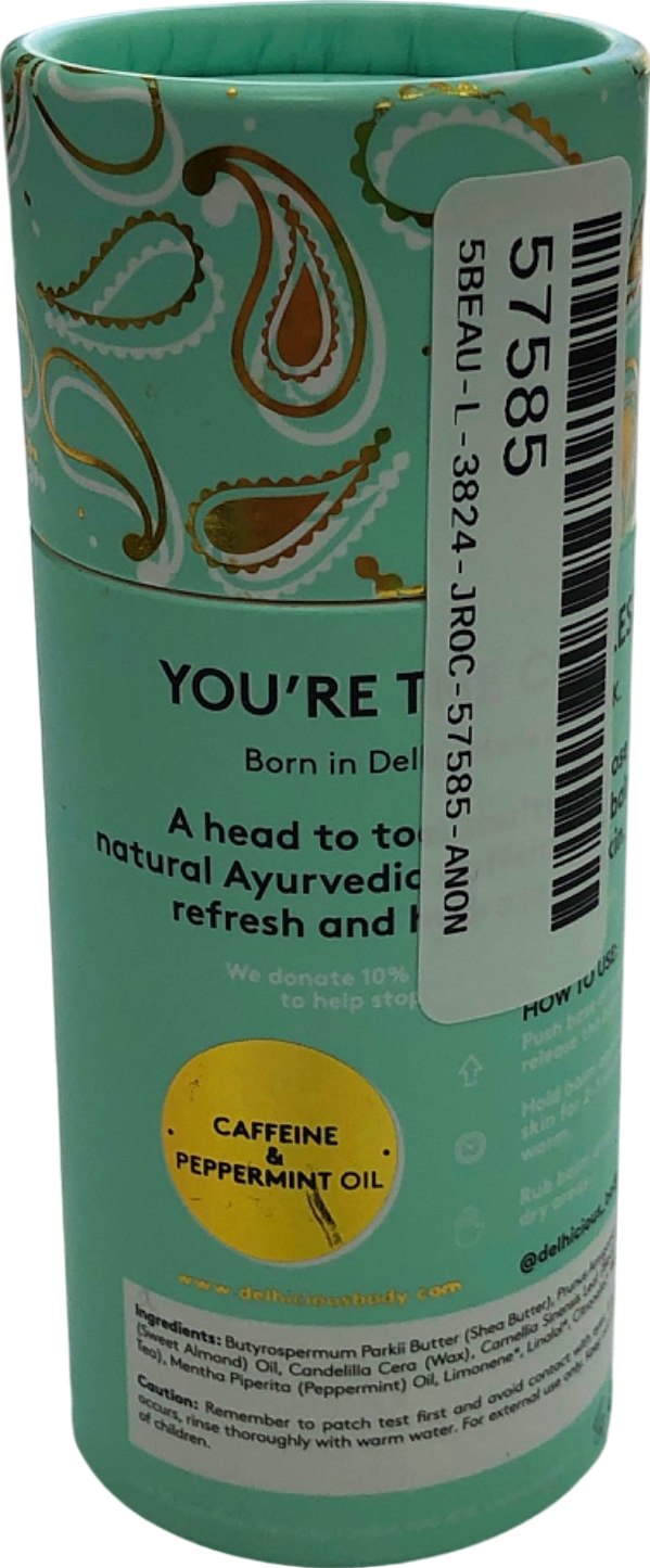 Delhicious Min-Tea Moisture Balm Mint Black Tea Body Balm