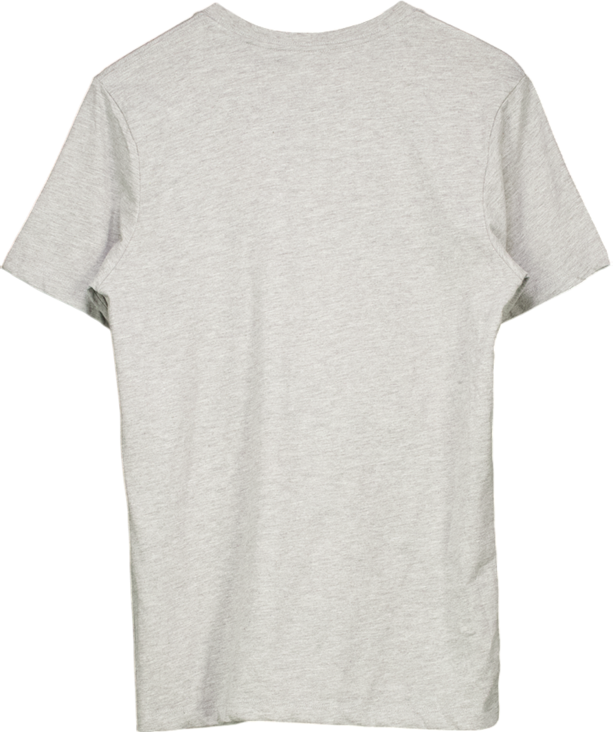 Everyday Grey Crew Neck T Shirt UK S