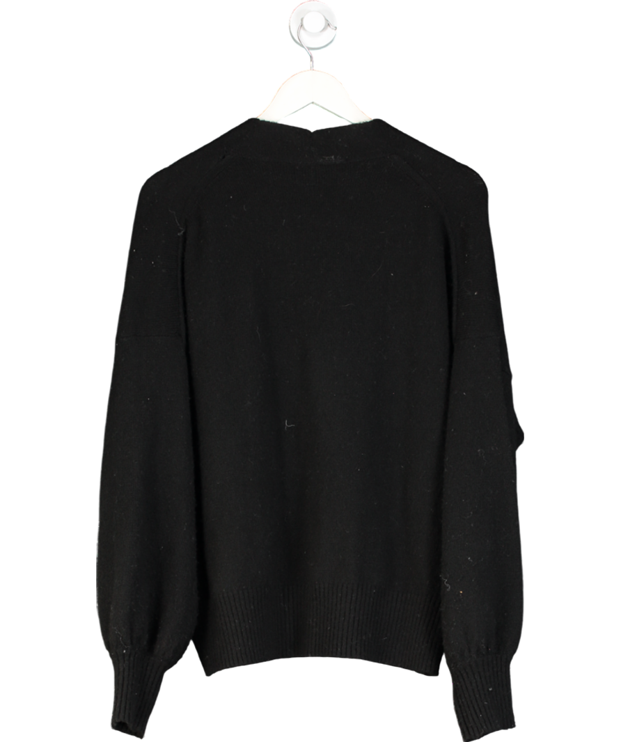 French Connection Black V-neck Supersoft Cardigan UK S