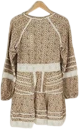 Veronica Beard Cream Addilyn Stone Multi Floral Dress UK 8