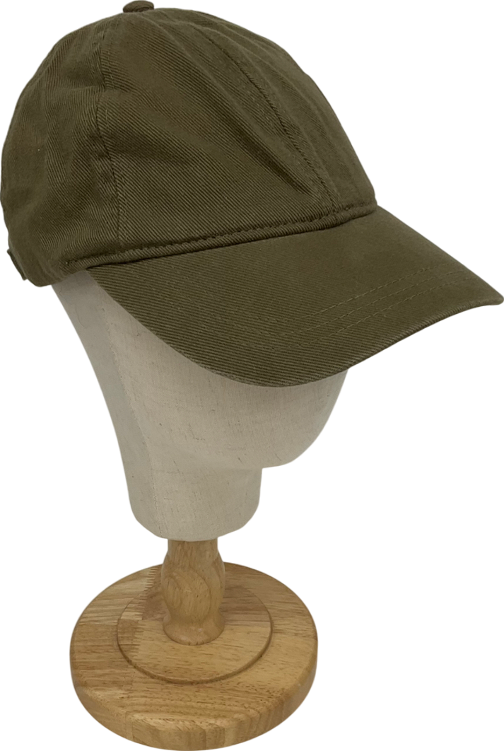 ZARA Green Basic Baseball Cap UK M