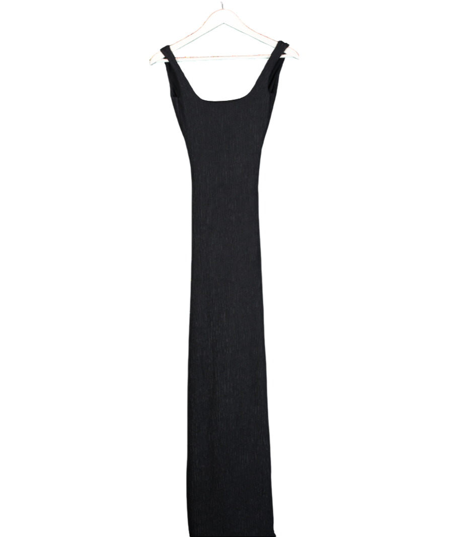 Monday Swimwear Black Sardinia Dress UK XS