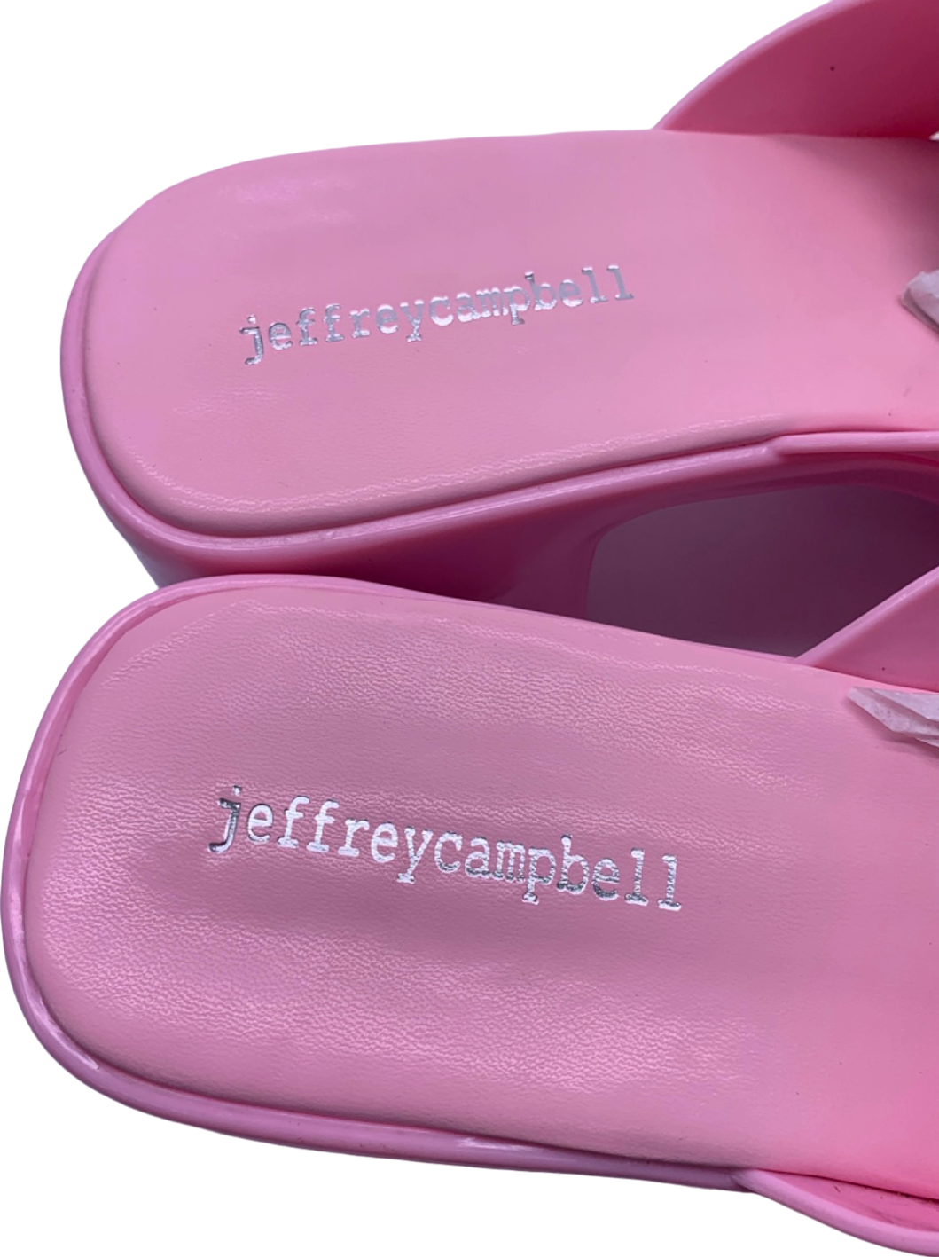 Jeffrey Campbell Pink Patched Platform Heels UK Size 8