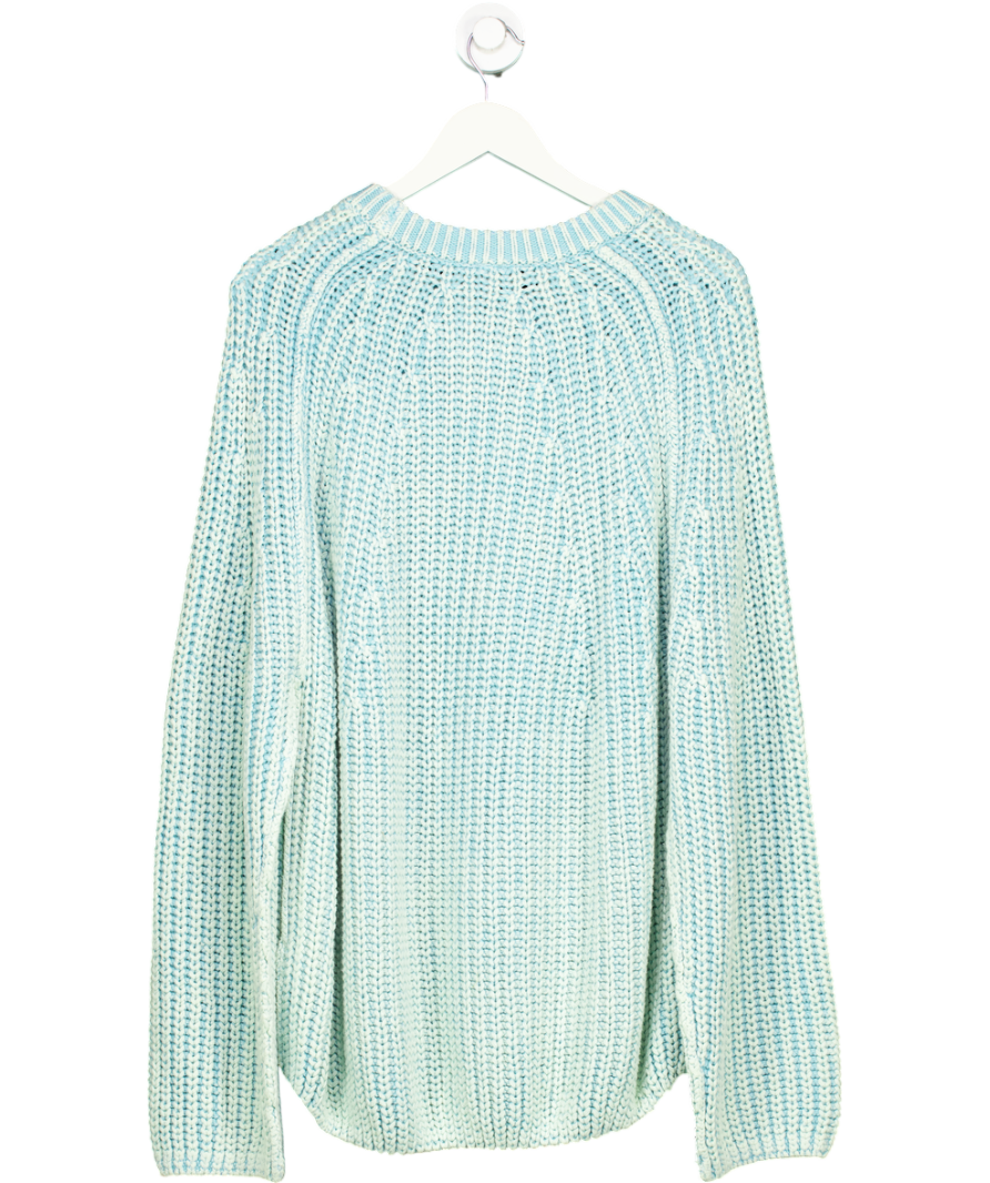 Free People Blue Take Me Home Sweater UK L