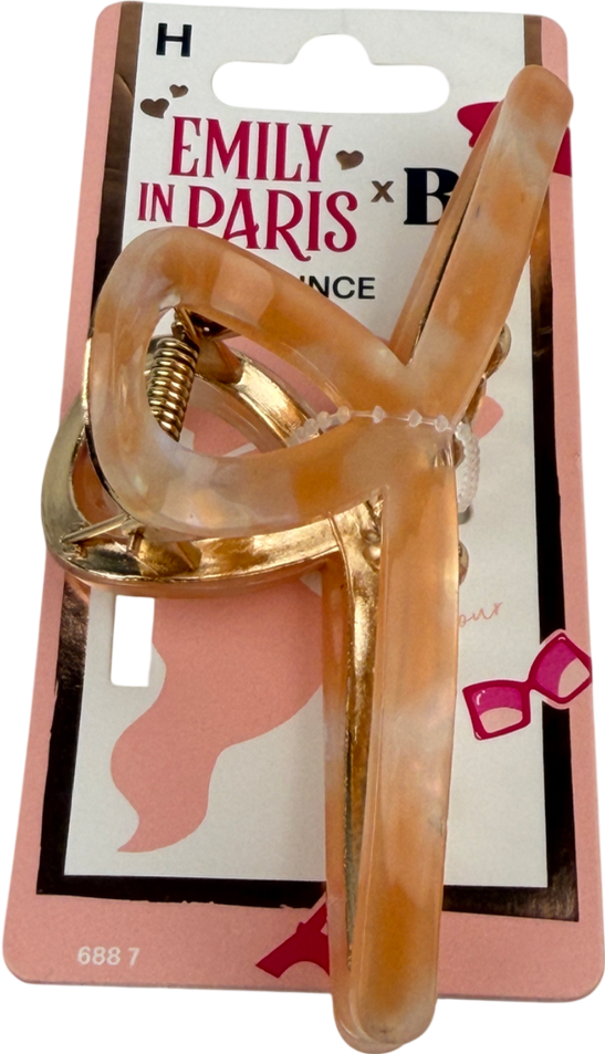 EMILY IN PARIS Orange Claw Clip