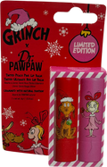 Pawpaw Grinch Ultimate Red Lip Balm And Tinted Peach Pink Lip Balm X2 4g