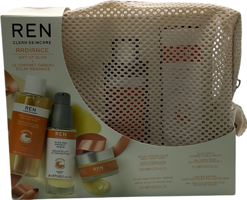 REN Radiance Gift Of Glow Skincare Gift Set One size