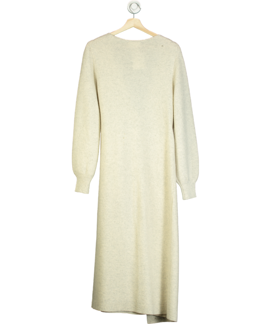 Designers Remix Cream Carmen Robe Dress UK S