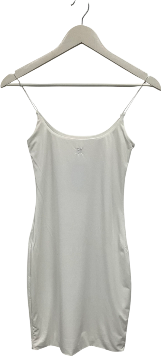 Meshki White Strappy Mini Dress UK S